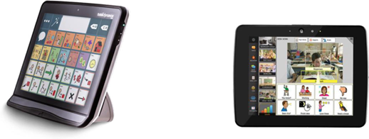 AAC apps on tablets